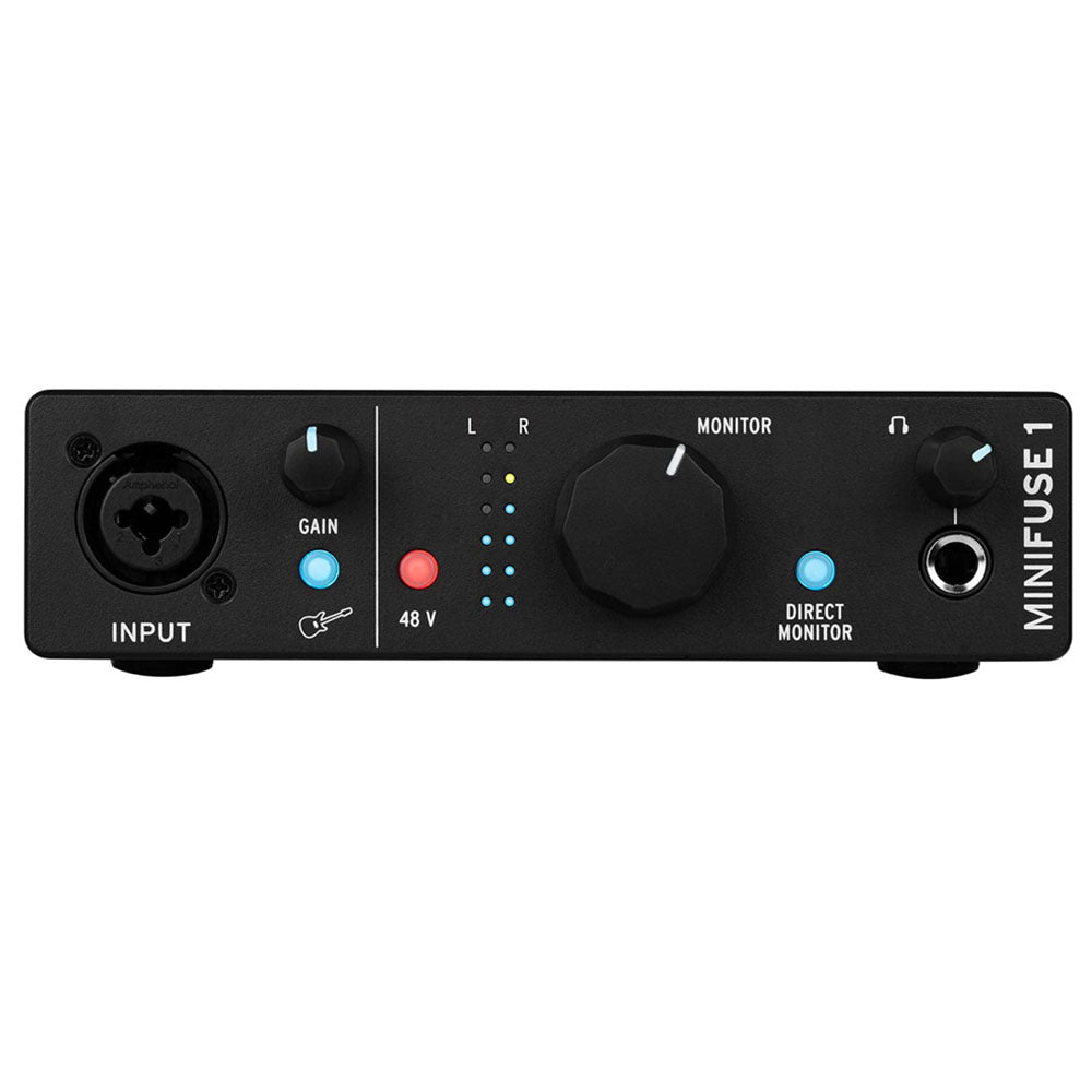 Arturia Minifuse1 Blk Usb Black Interface  MINIFUSE1BLK