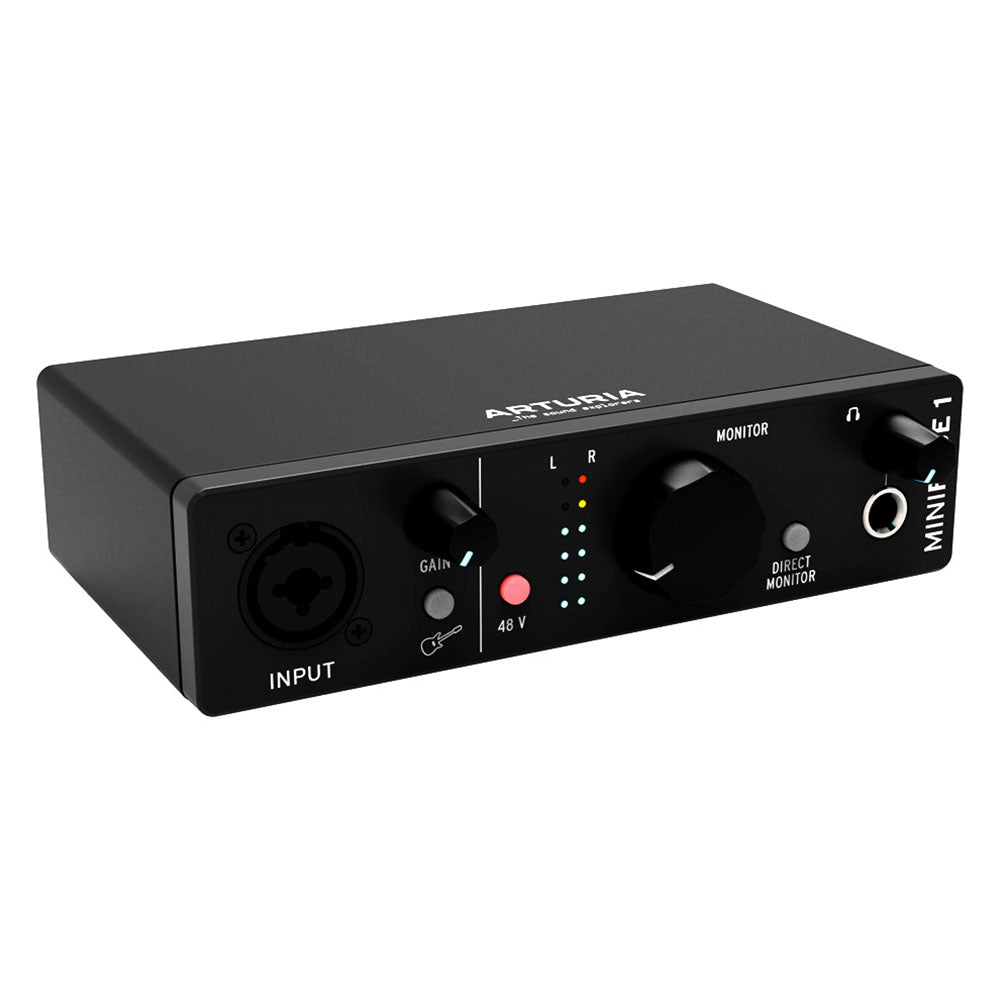 Arturia Minifuse1 Blk Usb Black Interface MINIFUSE1BLK