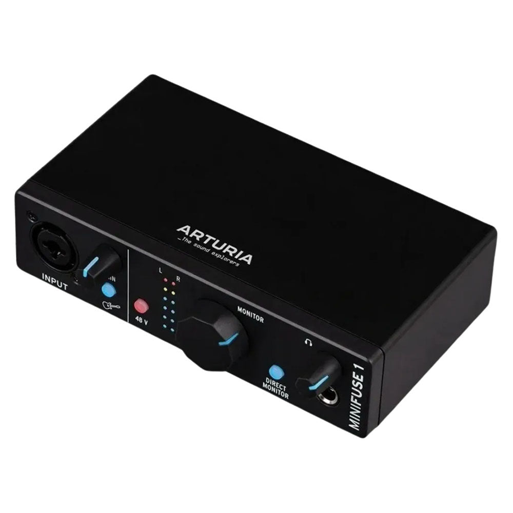 Arturia Minifuse1 Blk Usb Black Interface MINIFUSE1BLK