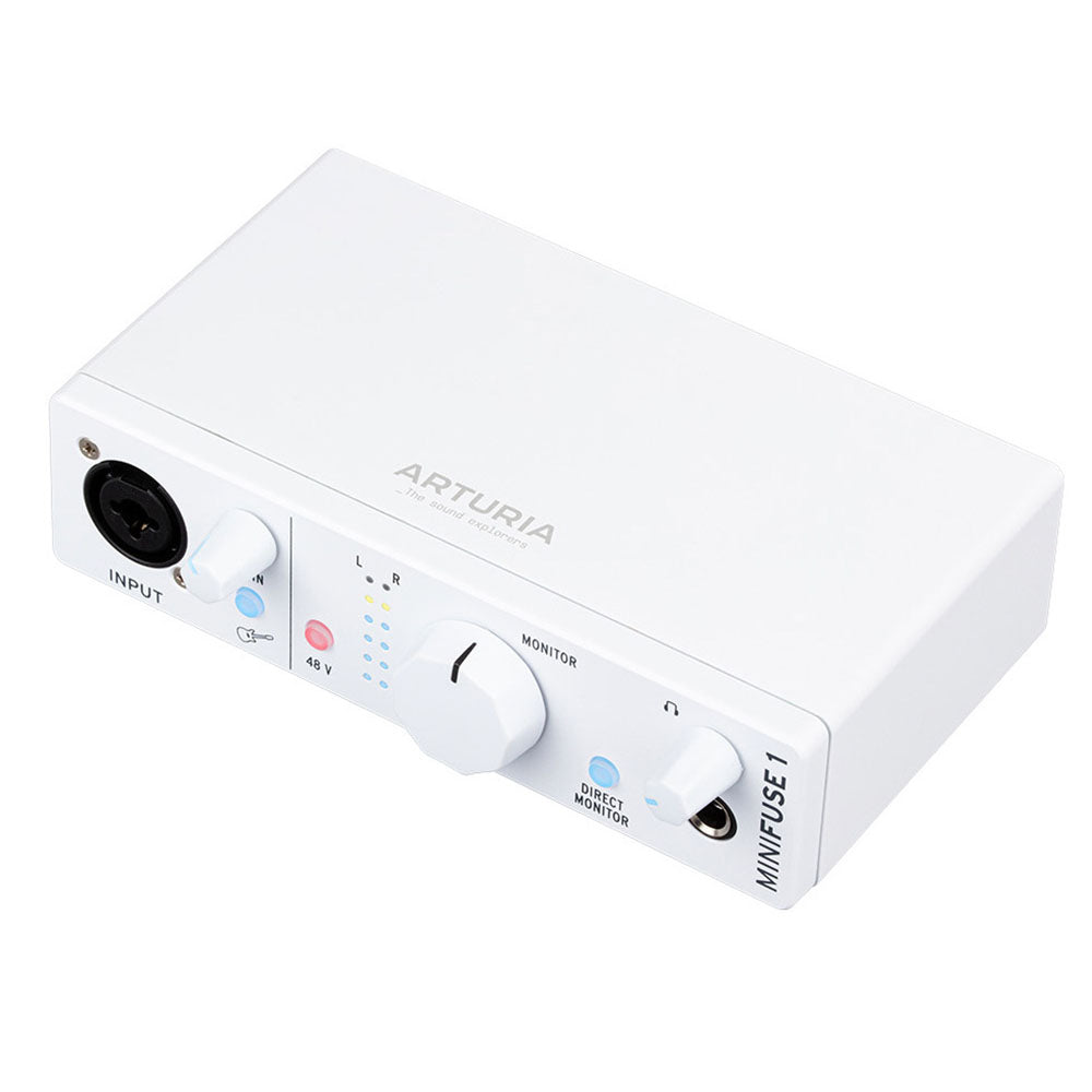 Arturia Minifuse1 WH Usb-C White Interface MINIFUSE1WH