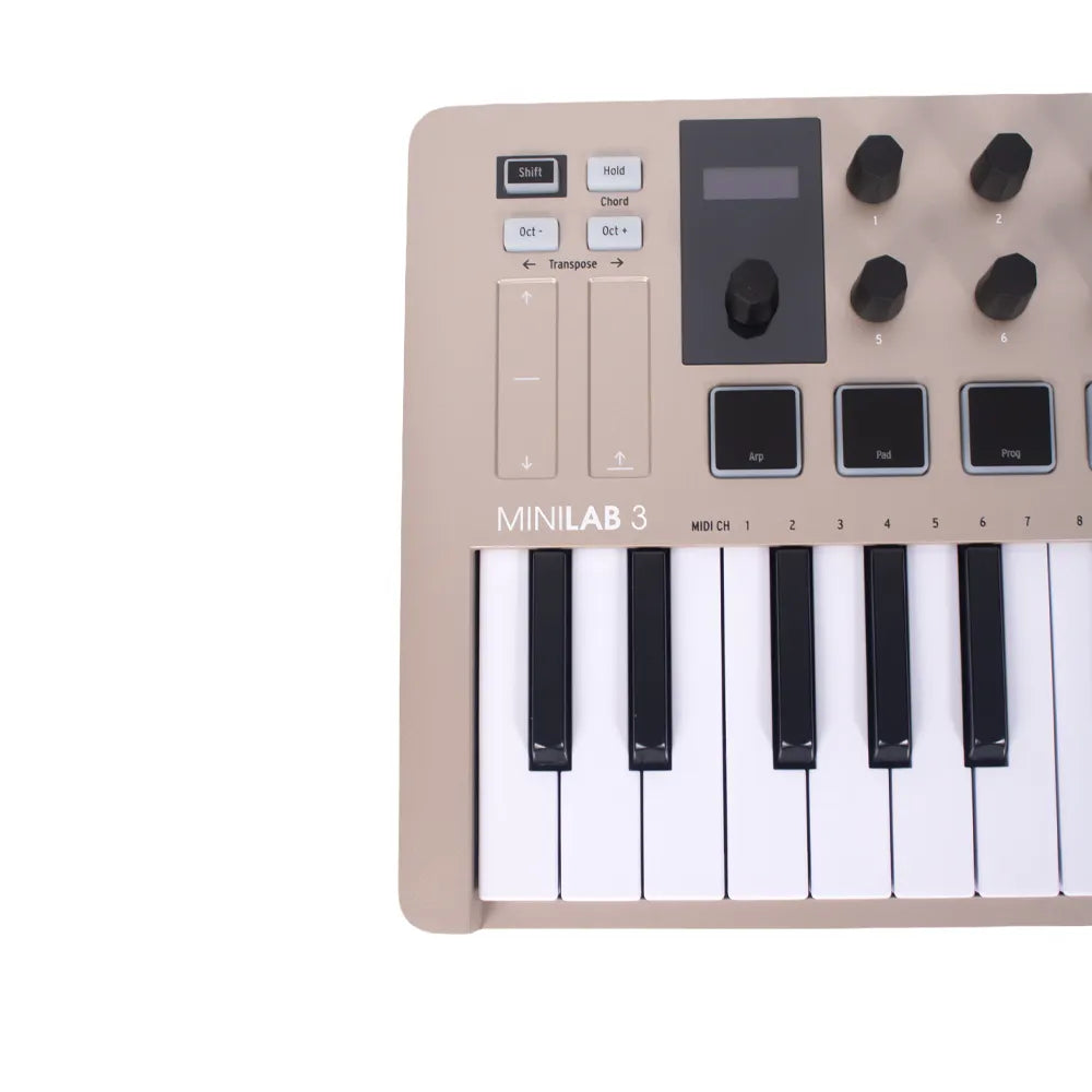 Arturia MINILAB3CHP Interfaz Champagne