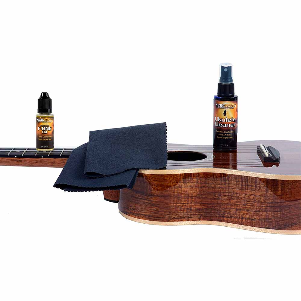 Kit premium para ukulele Music Nomad mn142 3 piezas MUSICNOMAD MN142