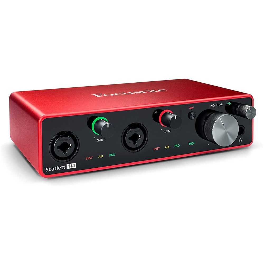 Interface audio Focusrite MOSC0026 Scarlett 4I4 Generación 3
