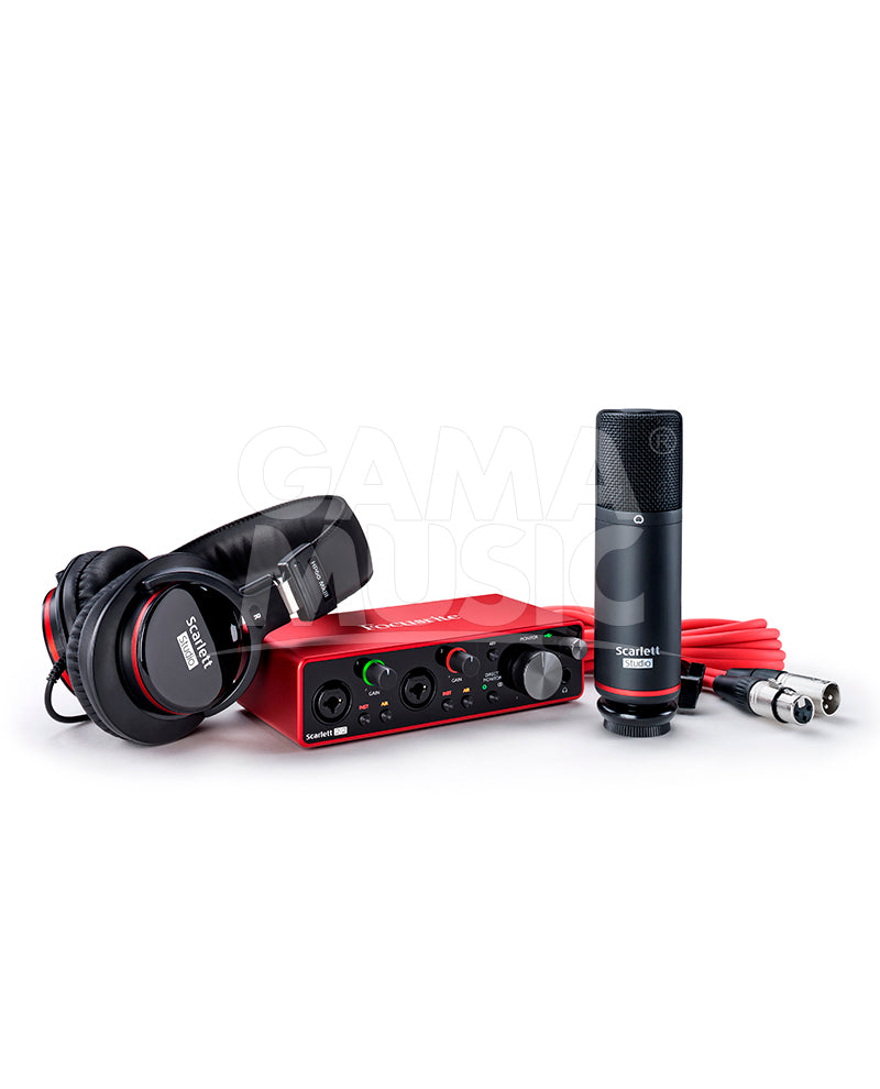 Interface Focusrite Mosc0031 Scarlett 3rd Generación Studio Con Accesorios MOSC0031