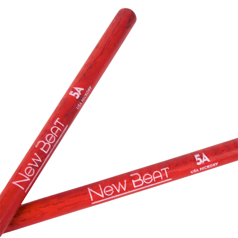 New Beat NB5ANR Baquetas 5A Punta de Nylon