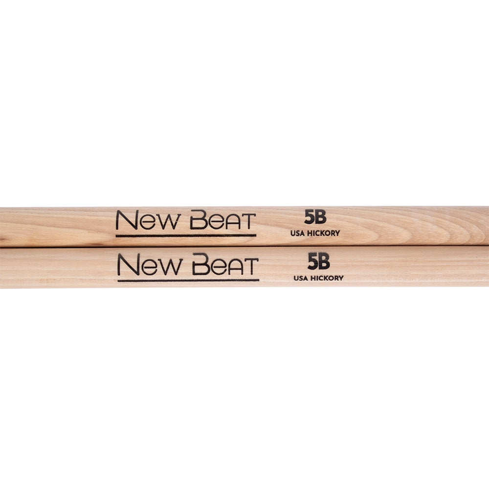 New Beat NB5BN Baquetas 5B Punta de Nylon