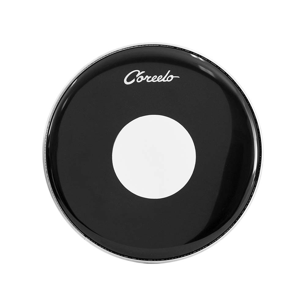 Parche Coreelo Ncb10 Negro con Centro Blanco 10in NCB10