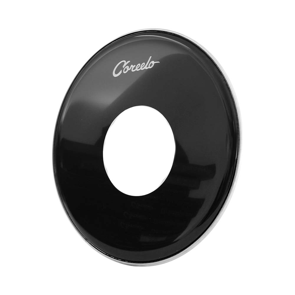 Parche Coreelo Ncb10 Negro con Centro Blanco 10in NCB10