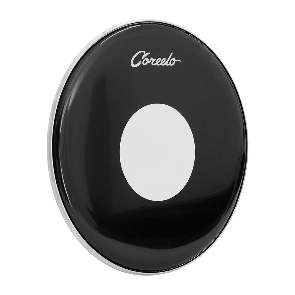 Parche Coreelo Ncb12 Negro con Centro Blanco 12in NCB12