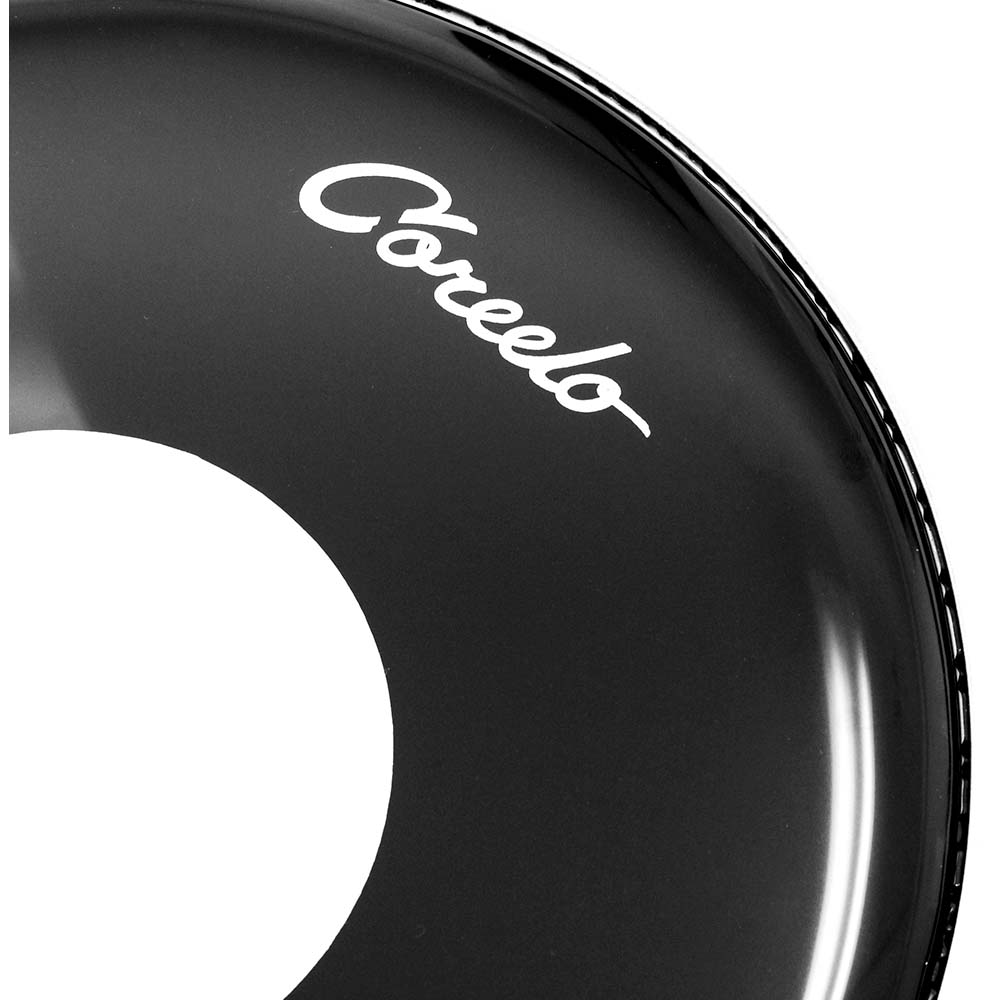 Parche Coreelo Ncb12 Negro con Centro Blanco 12in NCB12