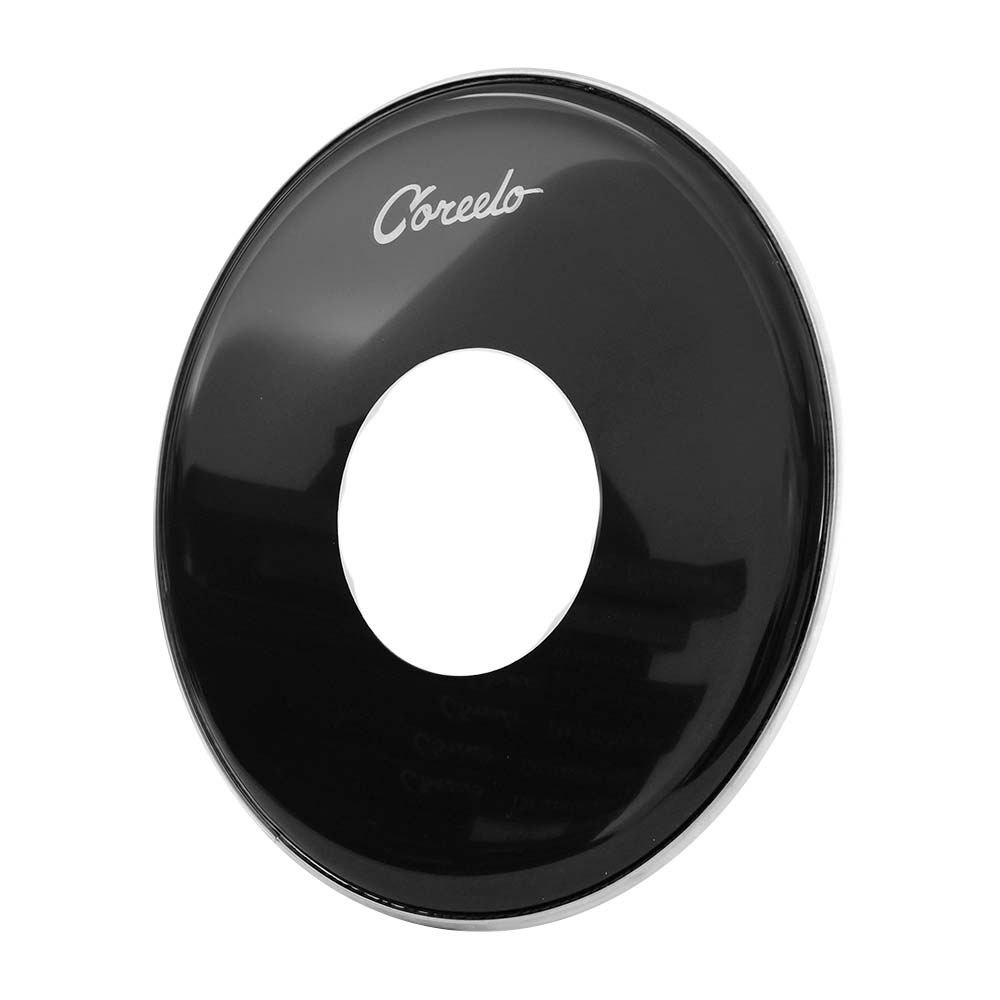 Parche Coreelo Ncb13 Negro con Centro Blanco 13in NCB13