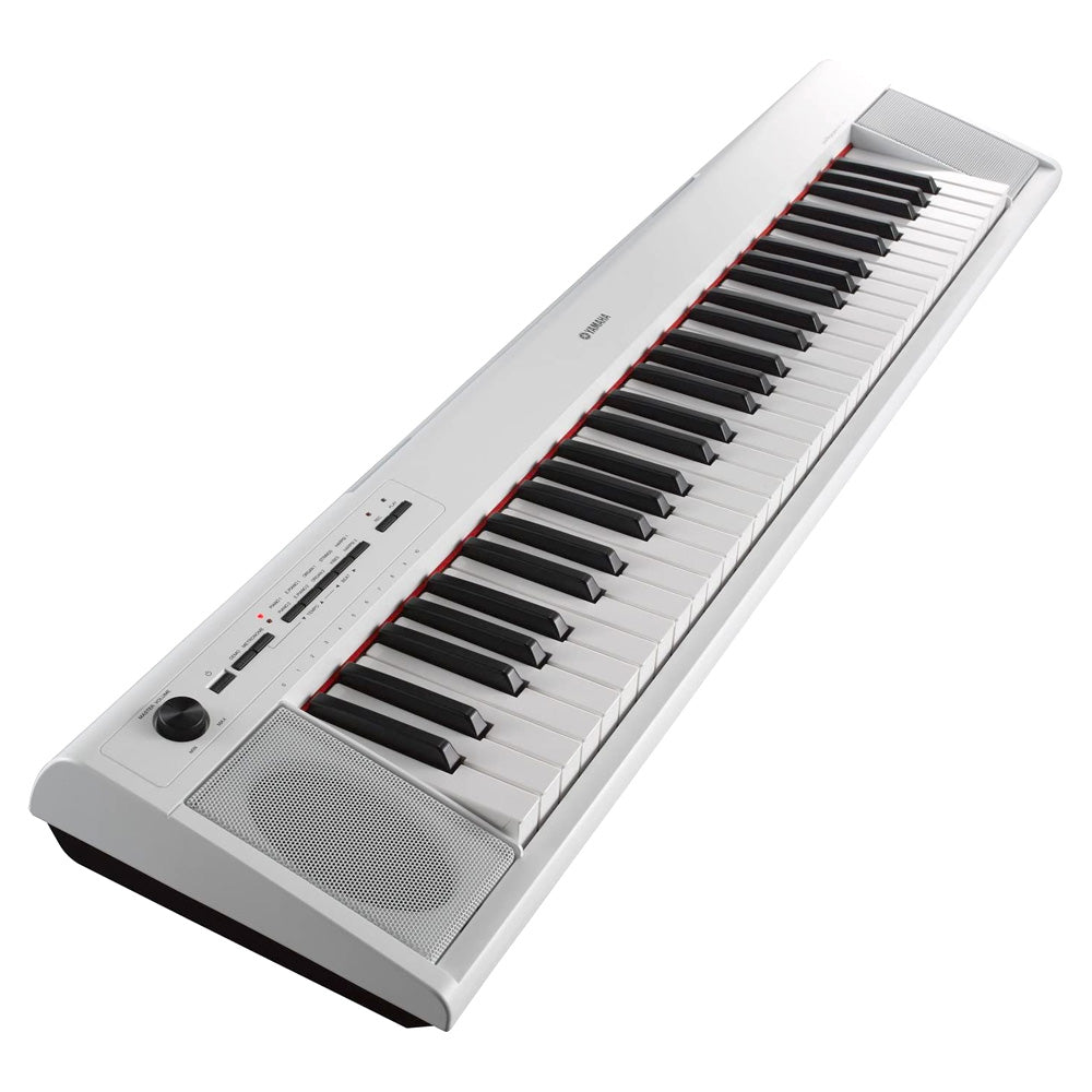 Piano ligero portátil 61 teclas Incluye Adaptador SPA3C YAMAHA NP12WH