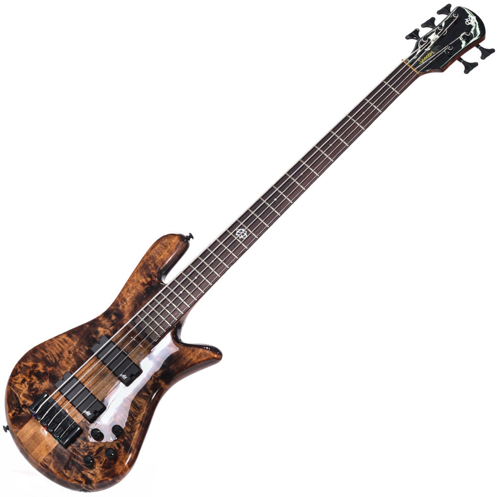 Bajo Eléctrico Spector Nsethos5sfb Super Faded Black Gloss 5 Cuerdas NSETHOS5SFB