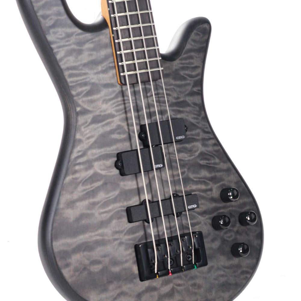 Bajo Eléctrico Spector Nspulse4bsm Black Stain Matte 4 Cuerdas NSPULSE4BSM