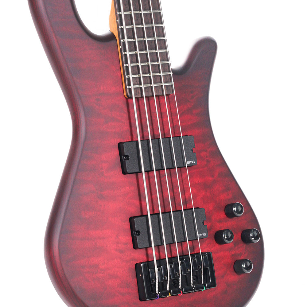 Bajo Eléctrico Spector Nspulse5bcm Black Cherry Matte 5 Cuerdas NSPULSE5BCM