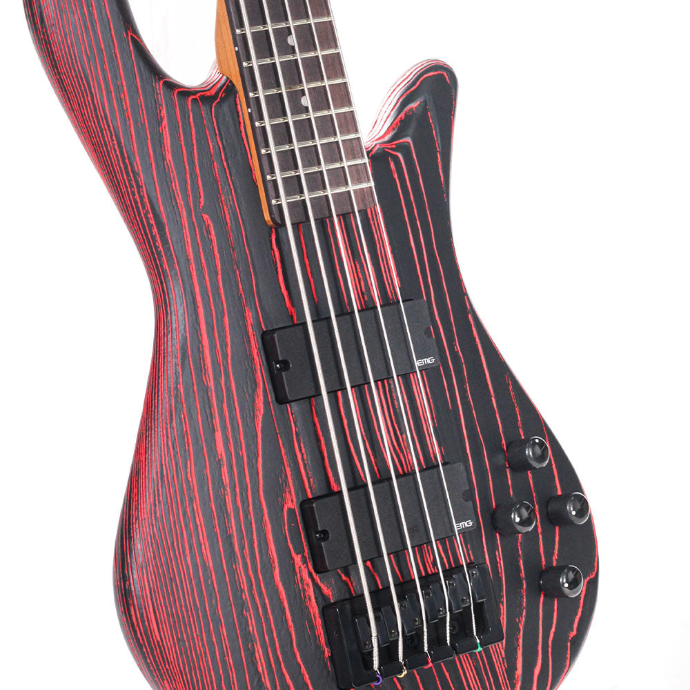 Bajo Eléctrico Spector Nspulse5cinder Cinder Red 5 Cuerdas NSPULSE5CINDER