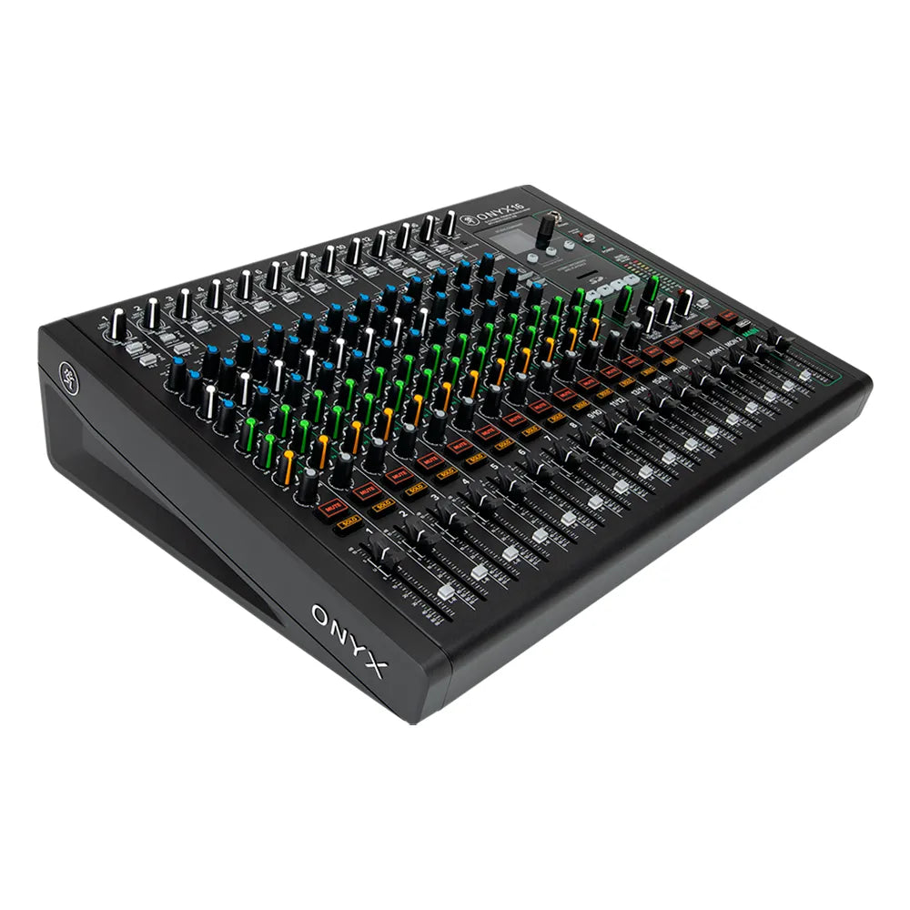 Mackie Onyx16 Mezcladora Análoga 16ch Premium Con MultiTrack Usb
