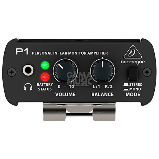 Amplificador In-ear para Monitor personal BEHRINGER P1