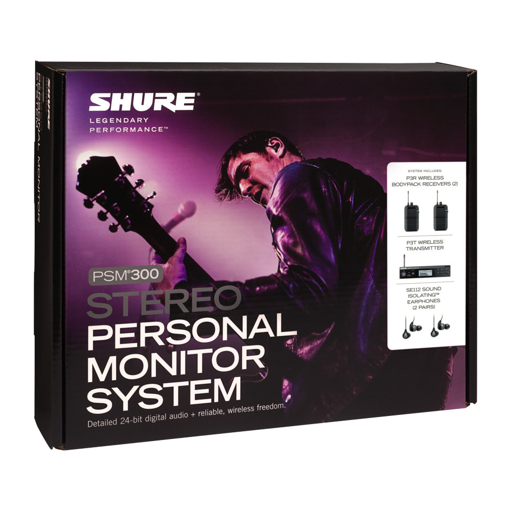 Sistema Shure P3tr112tw Monitoreo Doble P3TR112TW