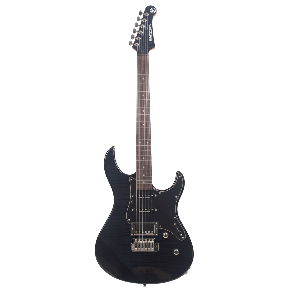 Yamaha PAC612VIIFMTBL Guitarra Eléctrica Hss Pacífica Negro Translúcido