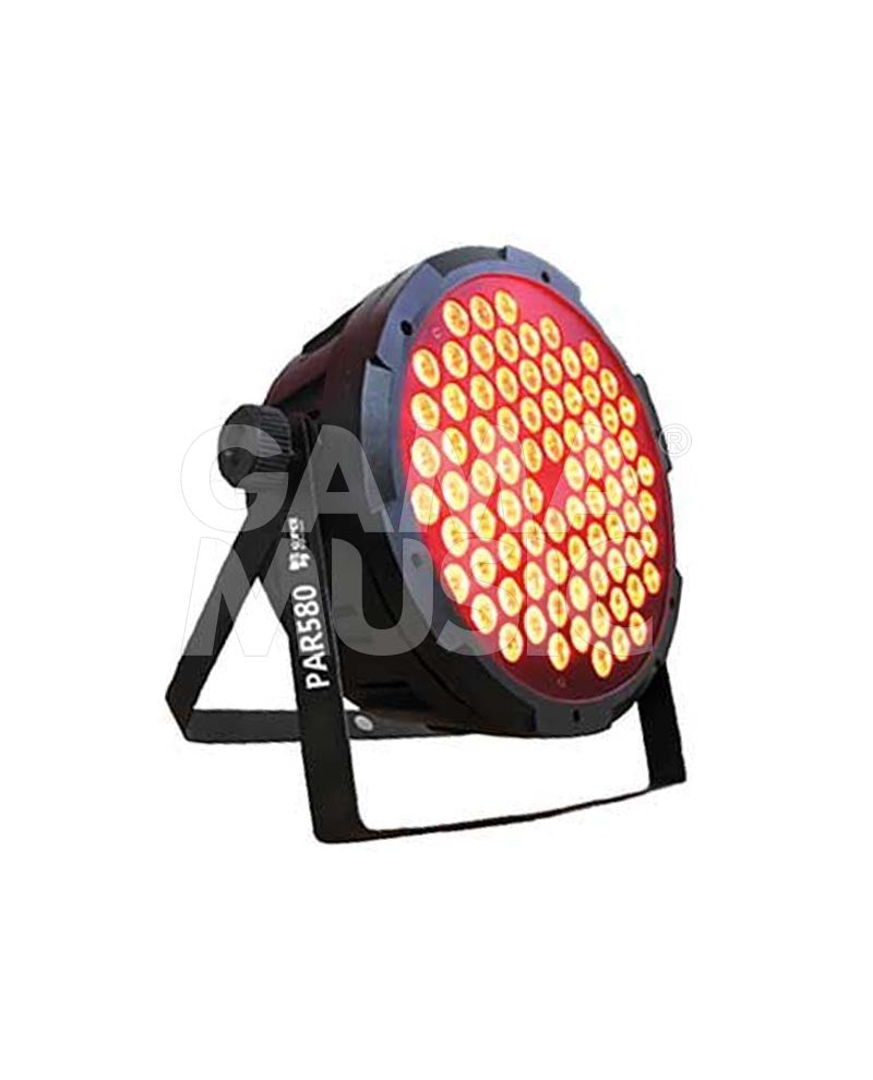 Par 80 Leds Super Bright SUPERBRIGHT PAR580 de 3W RGB con 8 Piezas