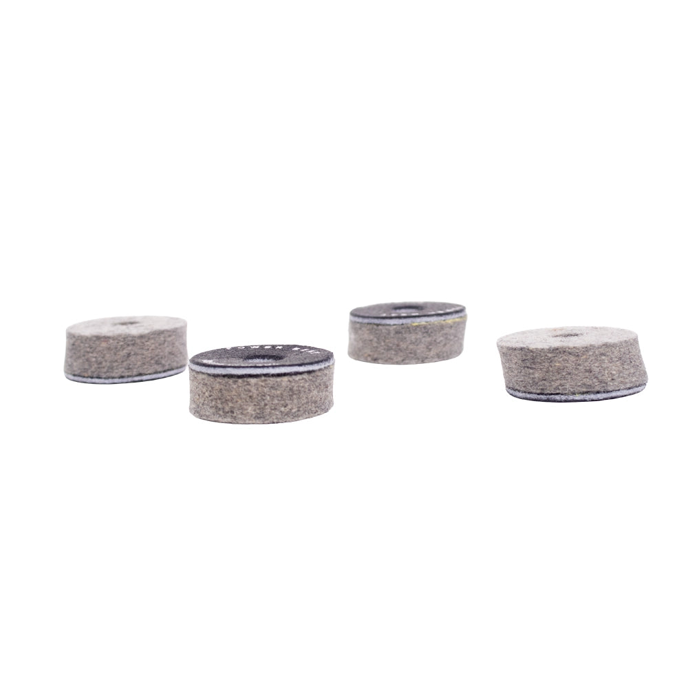 Power Beat PBRFPP Fieltro para platillo con piel (4 piezas)