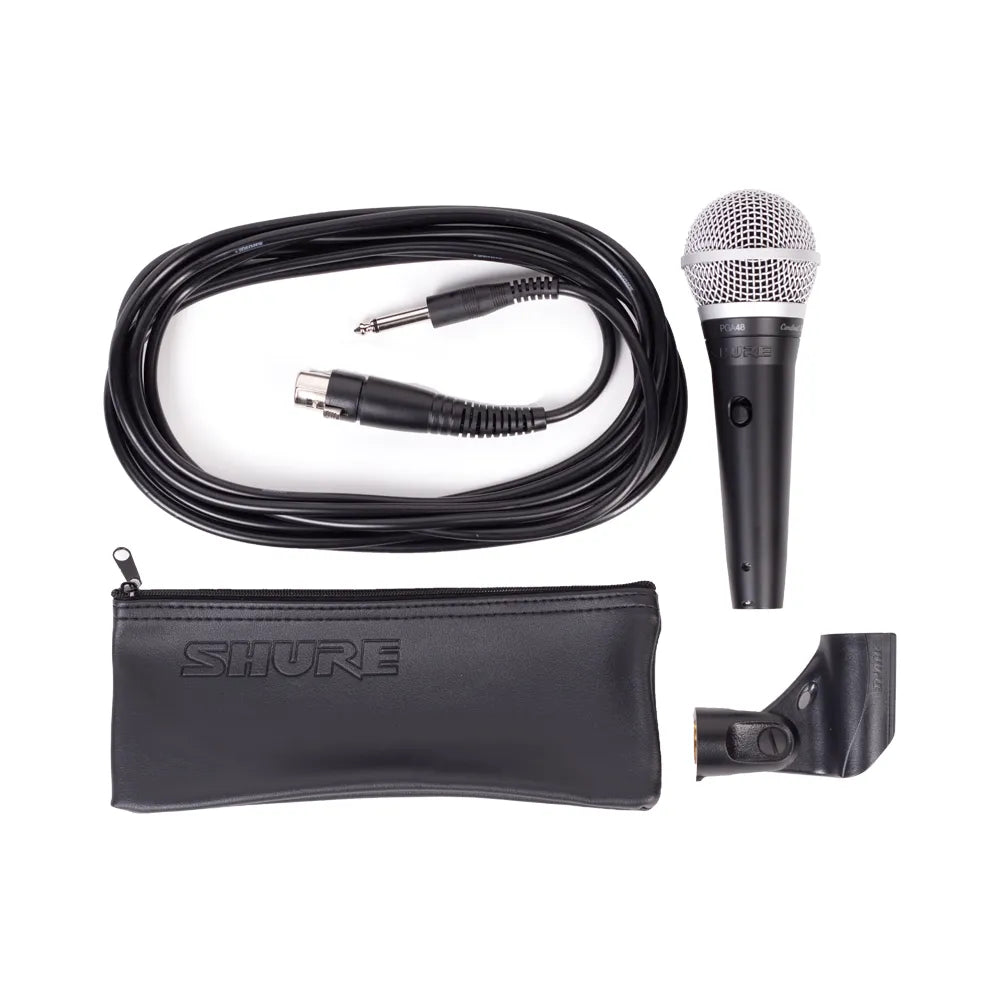 Micrófono Shure PGA48QTR Con Cable