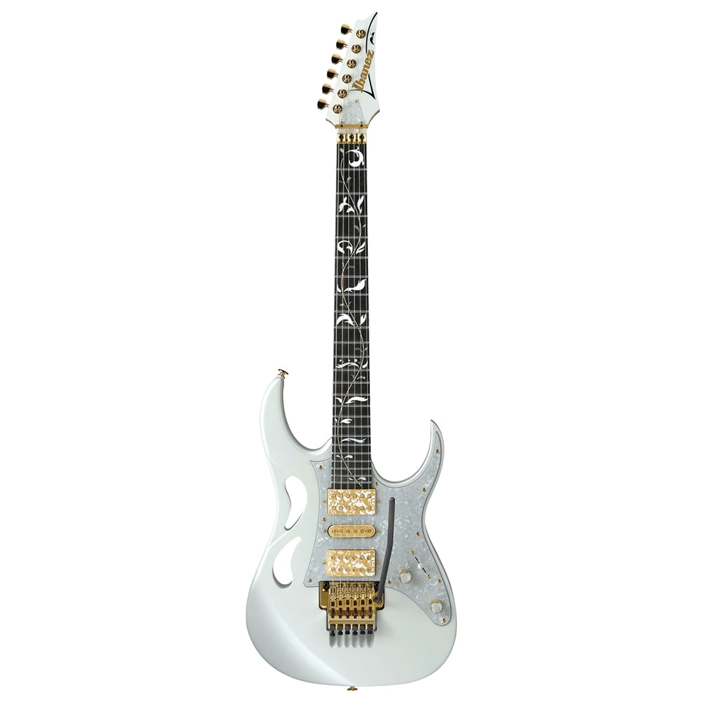 Ibanez PIA3761SLW Guitarra Eléctrica Steve Vai Blanco C/Estuche