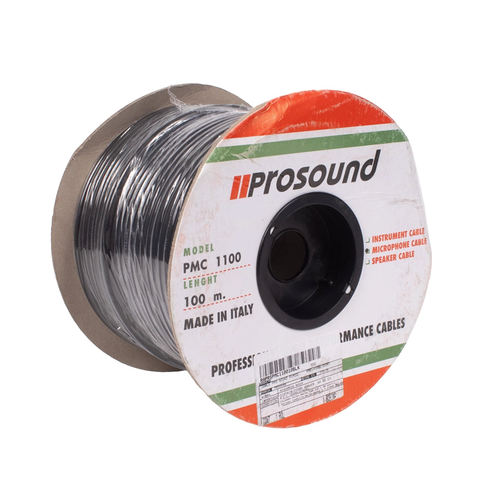 Pro Sound PMC1100 Cable para Micrófono en rollo de 100 metros