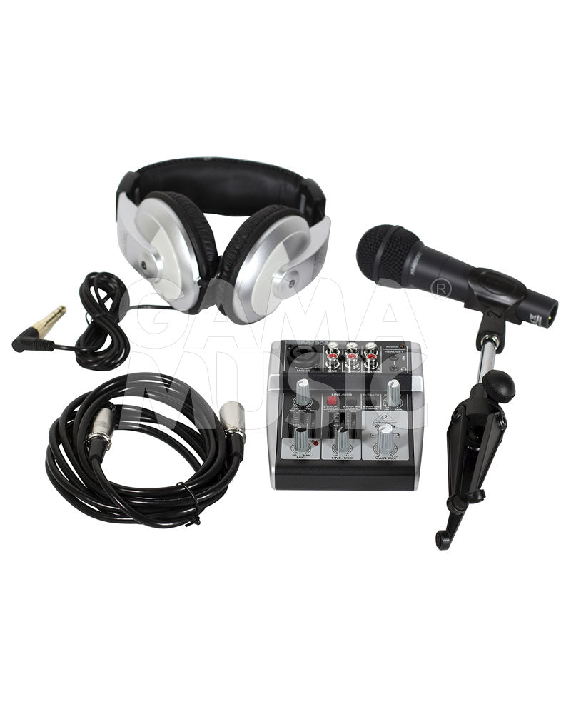 Paquete de Grabación Behringer Podcastudio2usb PODCASTUDIO2USB