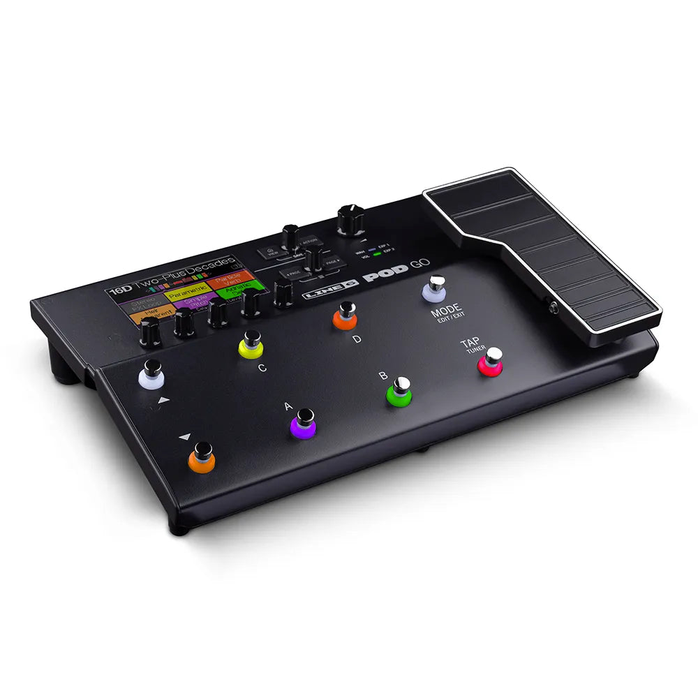 Procesador de Efectos Yamaha LINE6 PODGO Multiefectos para Guitarra
