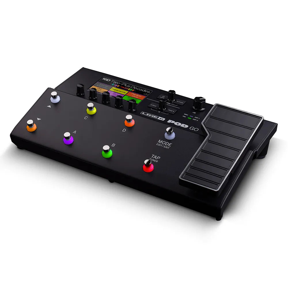 Procesador de Efectos Yamaha LINE6 PODGO Multiefectos para Guitarra