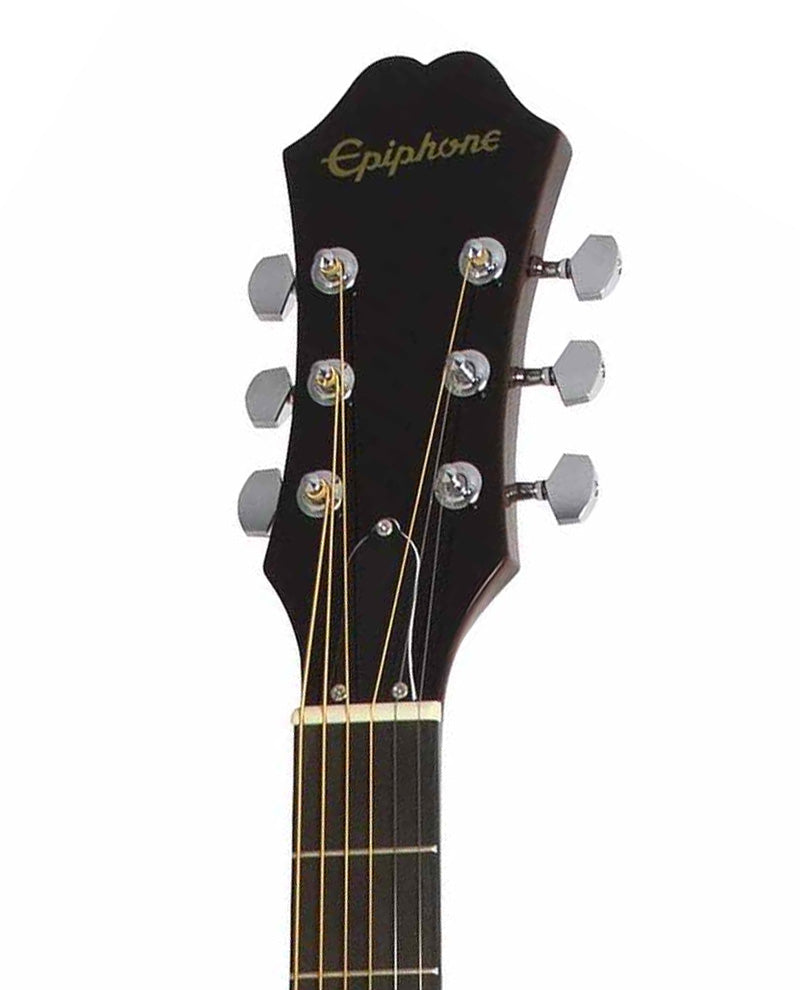 Paquete de Guitarra Acústica FT100 Natural (Incluye Funda Tahalí Púas y Afinador) EPIPHONE PPAGEAFTNACH3