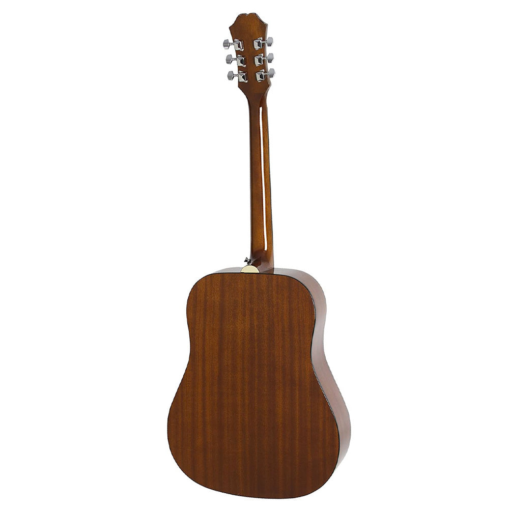 EPIPHONE PPAGEAFTVSCH3 Paquete de Guitarra Acústica FT100 Vintage Sunburst (Incluye Funda Tahalí Púas y Afinador)