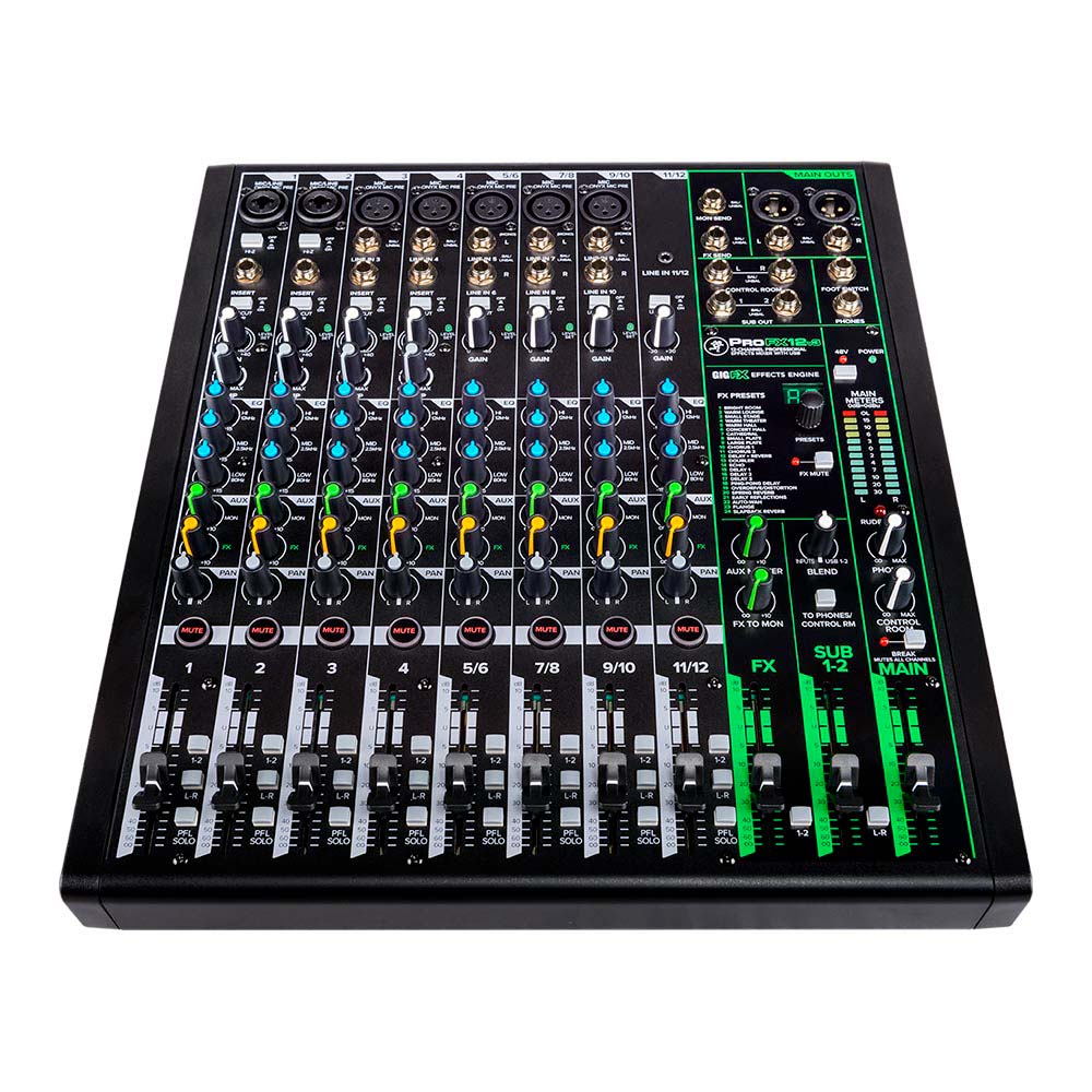 Mezcladora Mackie PROFX12V3 12 Canales con Efectos y Usb