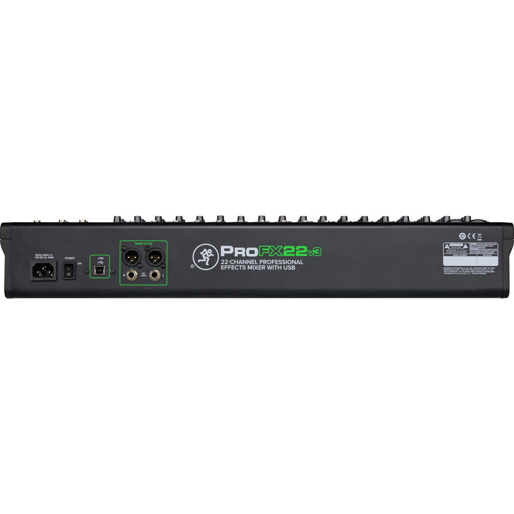 Mezcladora Mackie Profx22v3 22 Canales Con Efectos Y Usb PROFX22V3