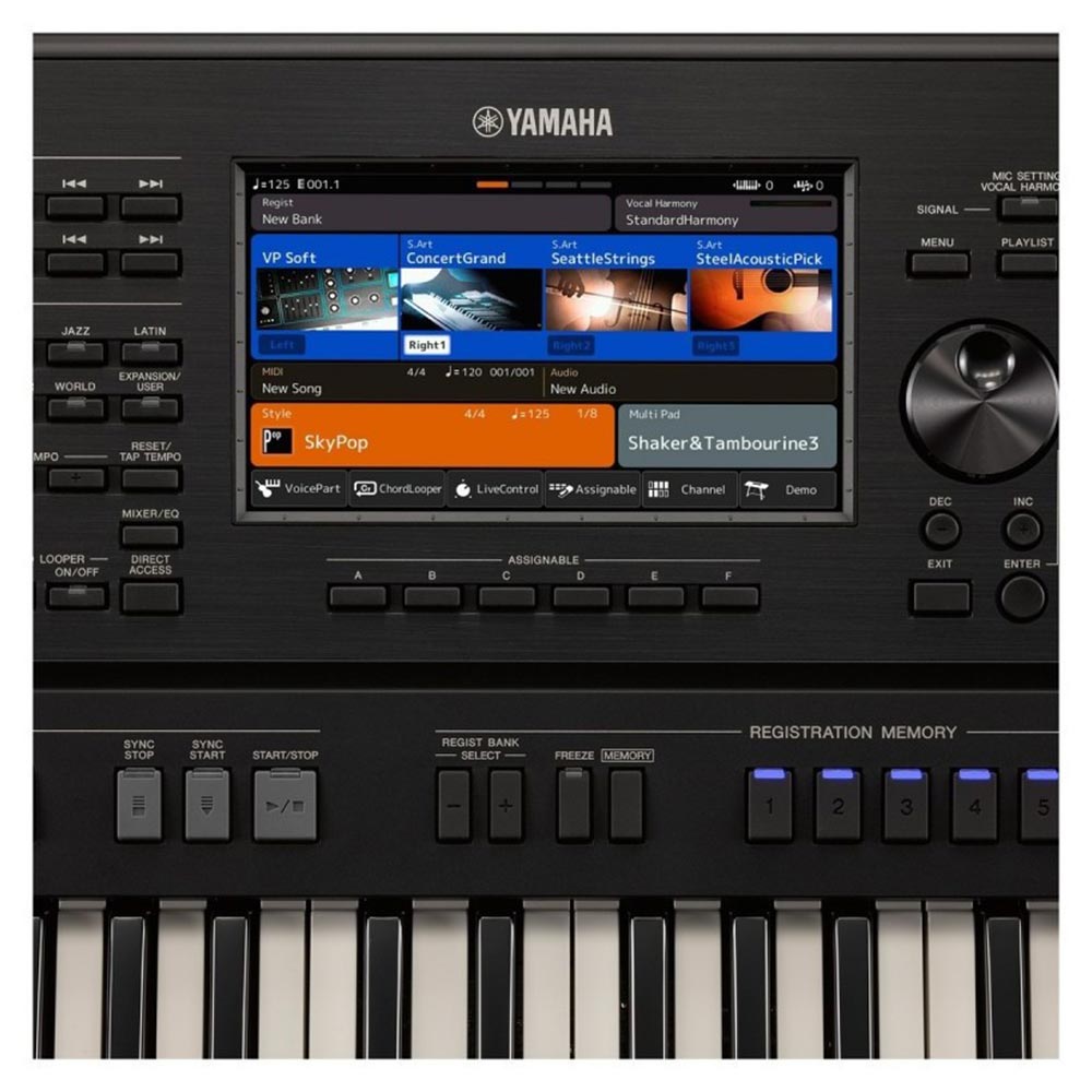 Teclado profesional YAMAHA PSRSX900 PSRSX900SET