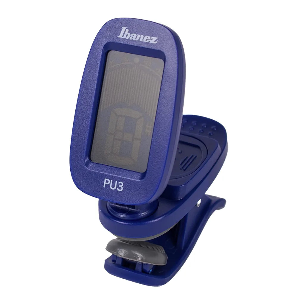 Afinador de Clip cromático Azul IBANEZ PU3BL
