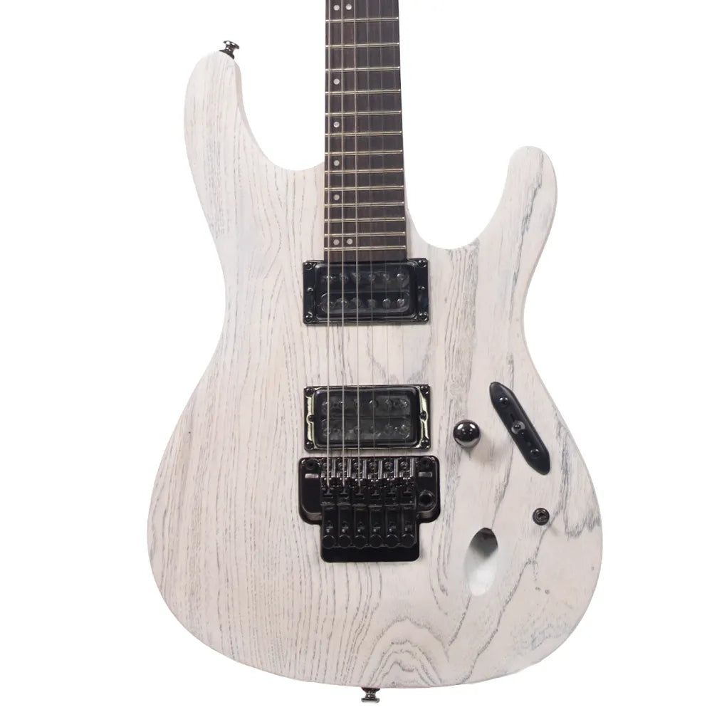 Ibanez PWM20 Guitarra Eléctrica Paul Waggoner Entintado Blanco