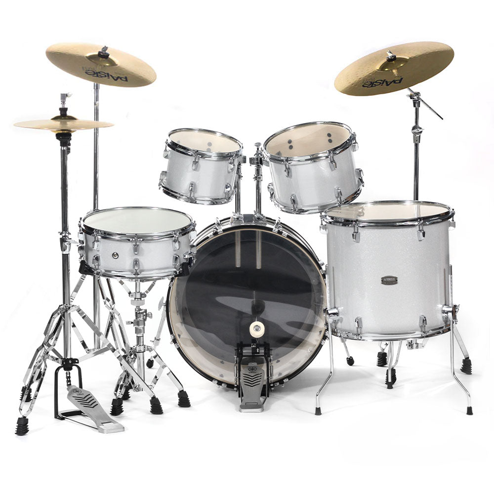 Bateria Yamaha RDP2f5slguset set Rydeen Silver Glitter set c/herrajes y platillos RDP2F5SLGUSET
