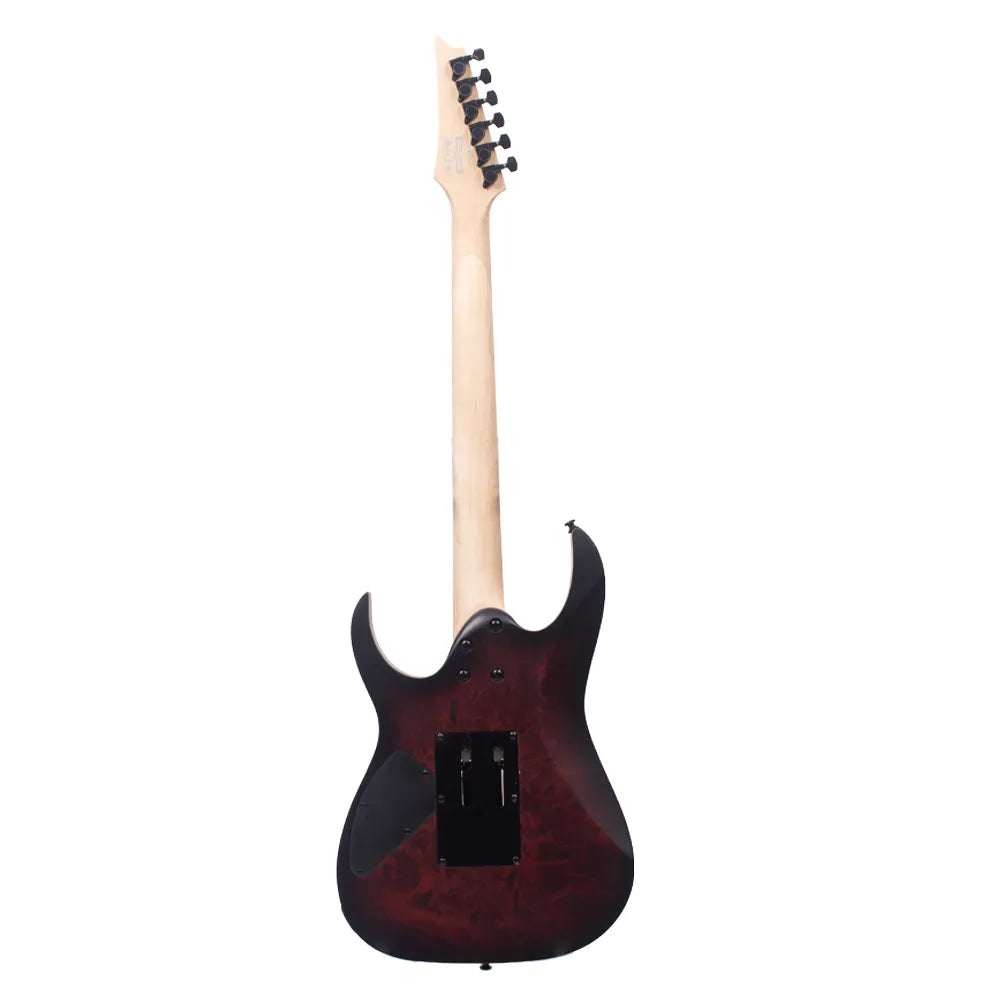 Ibanez RG470DXWWZM Guitarra Eléctrica RG Vino Texturizado Sombreado Negro Mate