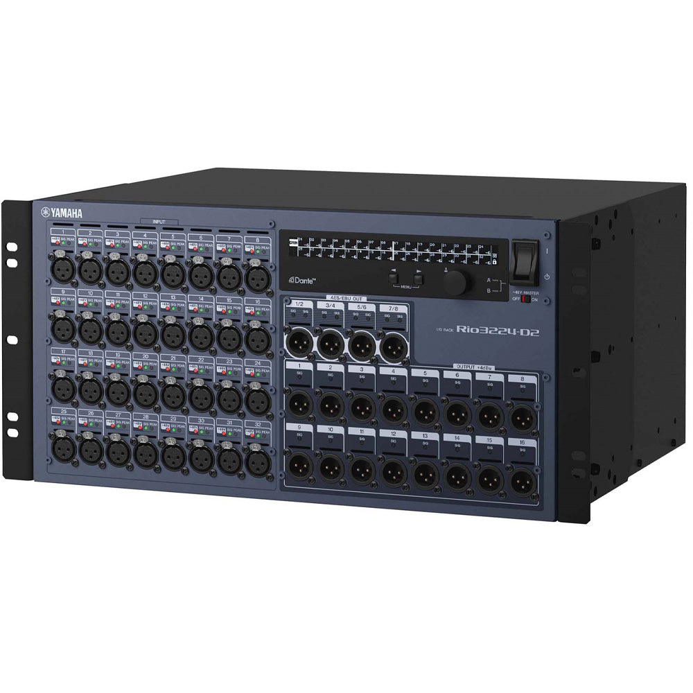 Snake I/O Dante Yamaha Rio3224d2