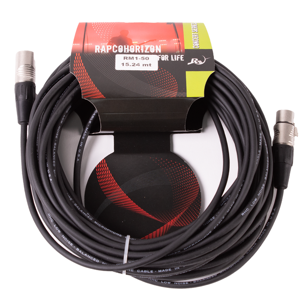 Rapco Rm150 Cable Micrófono Rean 15.24 mts