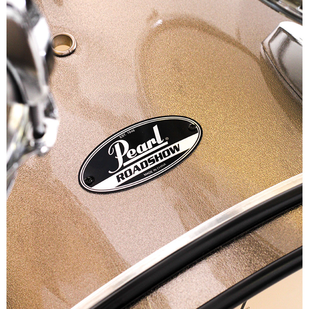 Batería Pearl Roadshow 5 Piezas 22K con herrajes banco platillos Bronce RS525SCC707