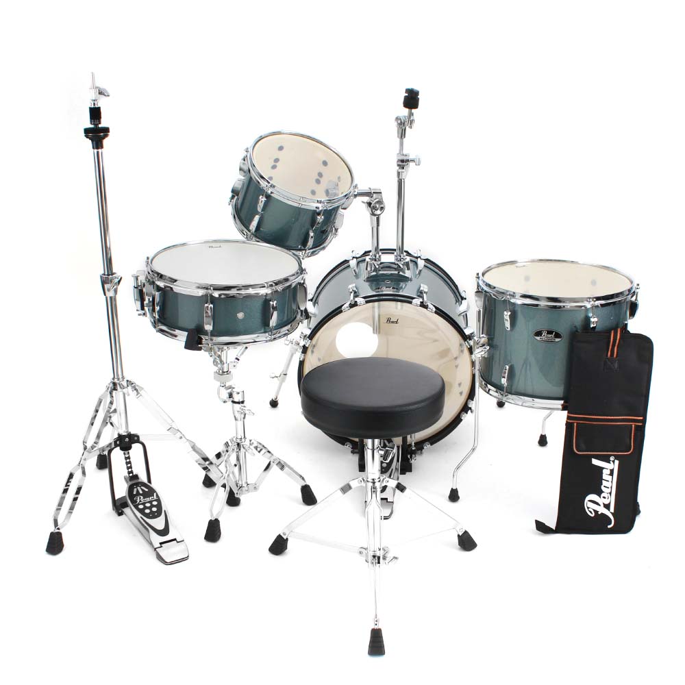 Batería Roadshow 4 piezas con HRW Carbón Metálico PEARL RS584C706