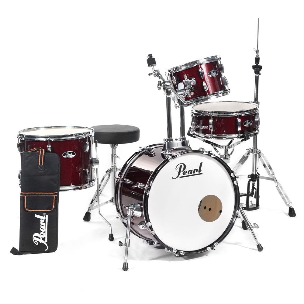 Batería Pearl RS584C91 Roadshow 4 Pzas con HRW Vino Metálico