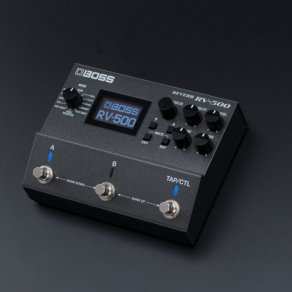 Procesador Efectos Boss Rv500 Reverb Con Interruptor De Pie RV500