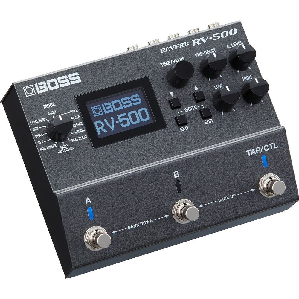 Procesador Efectos Boss Rv500 Reverb Con Interruptor De Pie RV500
