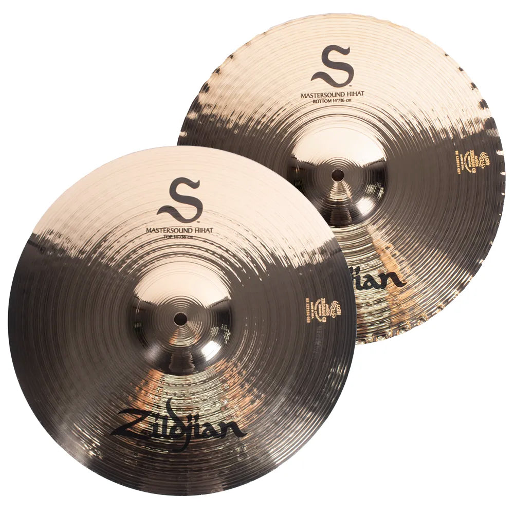 Paquete Platillos Zildjian S390 Performer 14in Mastersound HH 16CR