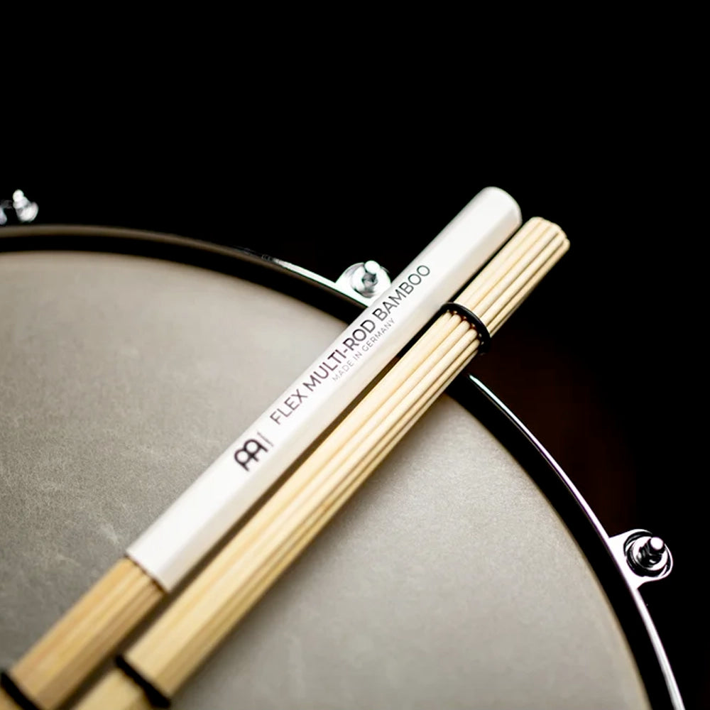Meinl SB202 Escobillas Fabricadas con Bambú Sólido Peso Mediano